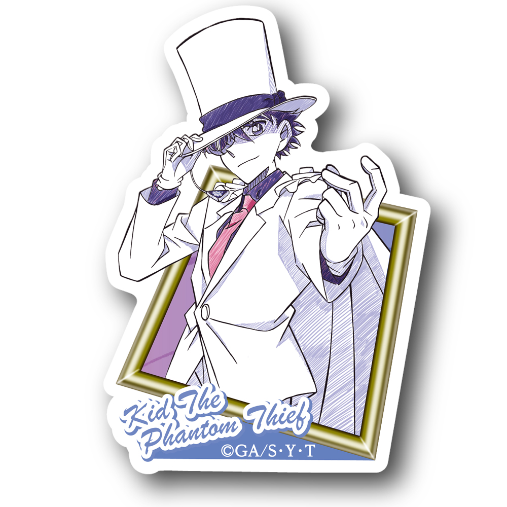 名探偵コナンペンシルアート　ステッカーコレクションＶｏｌ．３　怪盗キッド