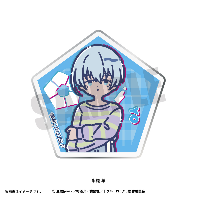れとぽぷ　第６弾　アクリルバッジ　氷織　羊
