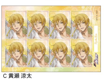 黒子のバスケ 証明写真風シール-雨上がり-（C 黄瀬 涼太）