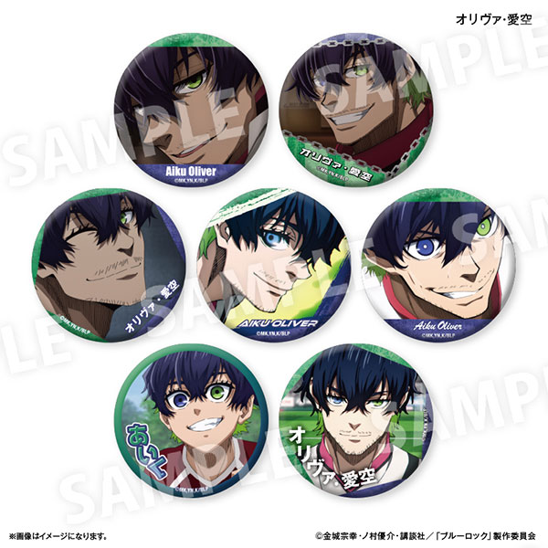 ブルーロックブルーロックだけ缶　オリヴァ*愛空だけトレーディング缶バッジ　ｖｏｌ．２