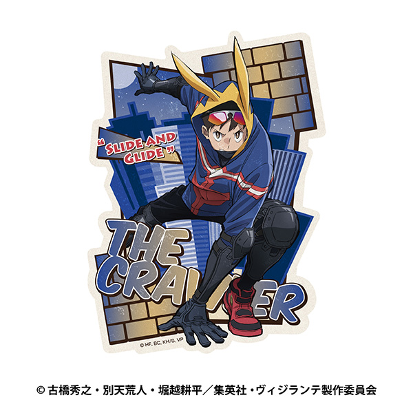 TVアニメ『ヴィジランテ -僕のヒーローアカデミア　ILLEGALS-』 トラベルステッカー 1.ザ*クロウラー