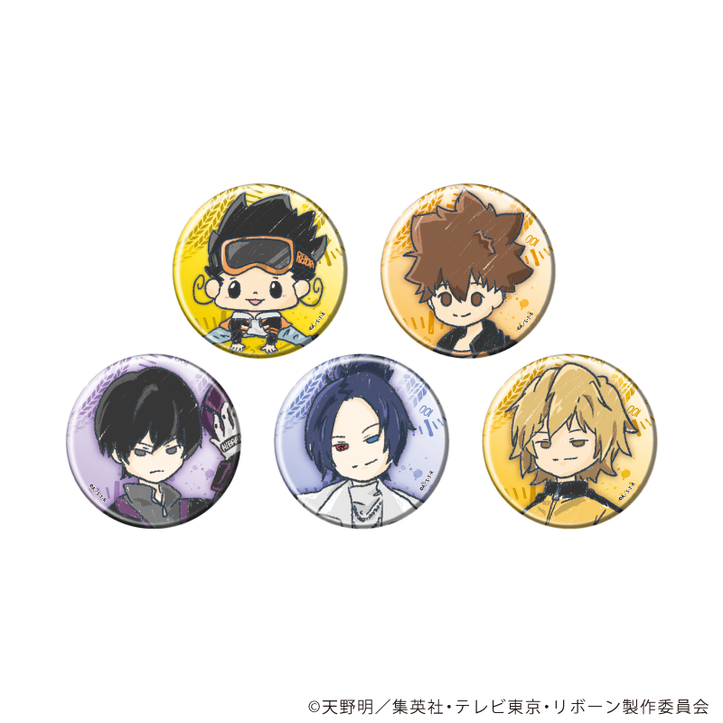 缶バッジ「家庭教師ヒットマンREBORN!」65/ブラインド(全5種)(グラフアートイラスト)