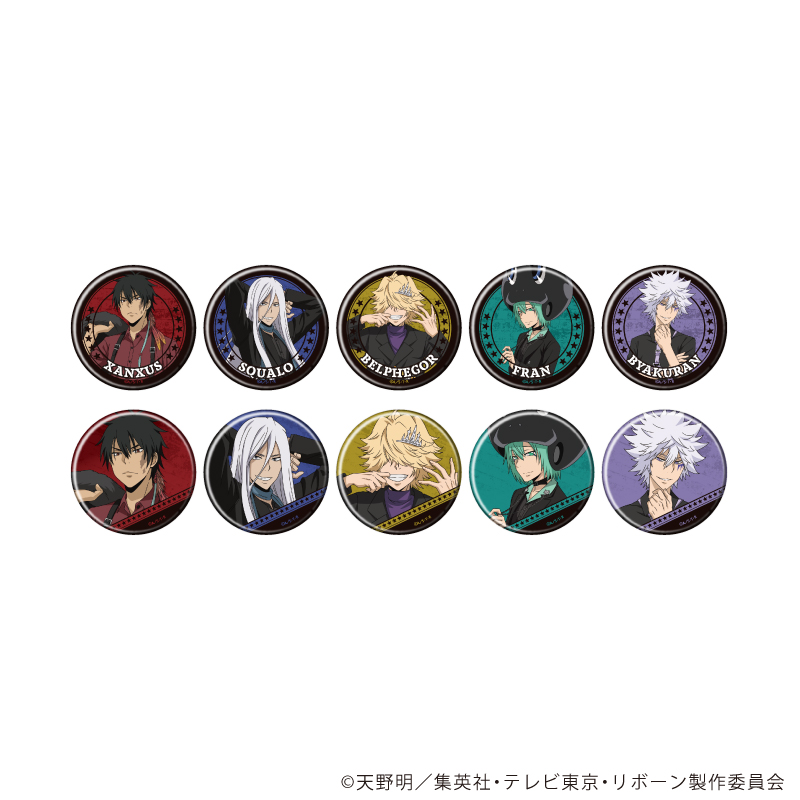 缶バッジ「家庭教師ヒットマンREBORN!」66/ブラインド(全10種)(描き下ろしイラスト)