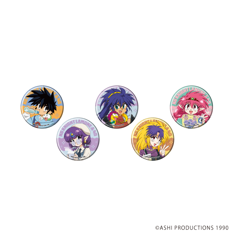 缶バッジ「NG騎士ラムネ＆40」02/ブラインド(全5種)(描き下ろしイラスト)