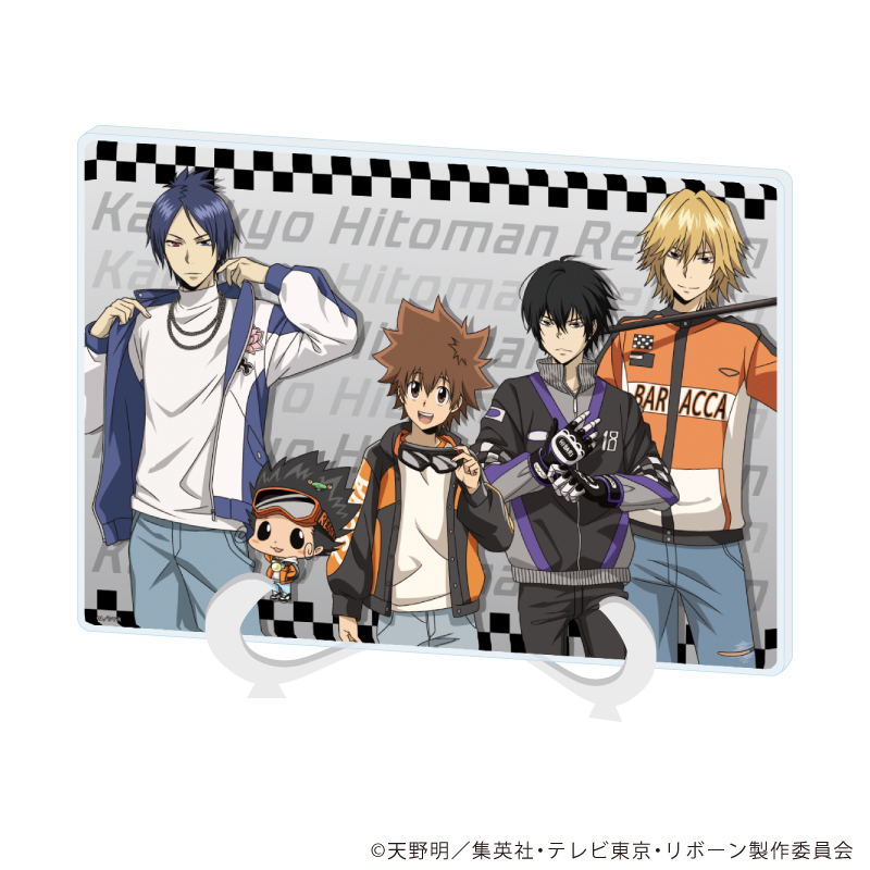 アクリルアートボード(A5サイズ)「家庭教師ヒットマンREBORN!」26/集合デザイン(描き下ろしイラスト)