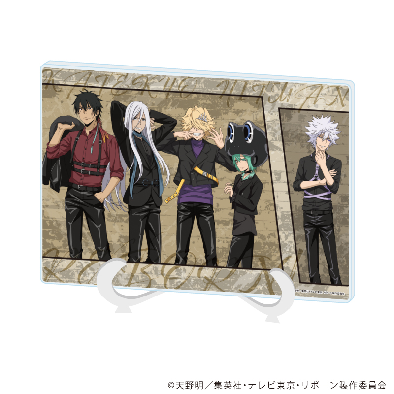 アクリルアートボード(A5サイズ)「家庭教師ヒットマンREBORN!」27/集合デザイン(描き下ろしイラスト)