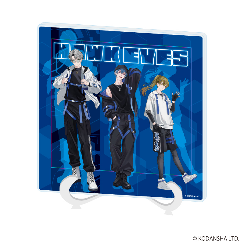 アクリルアートボード「ハンドレッドノート」07/集合デザイン タクティカルファッションver.(描き下ろしイラスト)