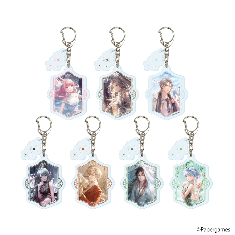 パーツ付きアクリルキーホルダー「シャイニングニキ」01/ブラインド(全7種)(公式イラスト)