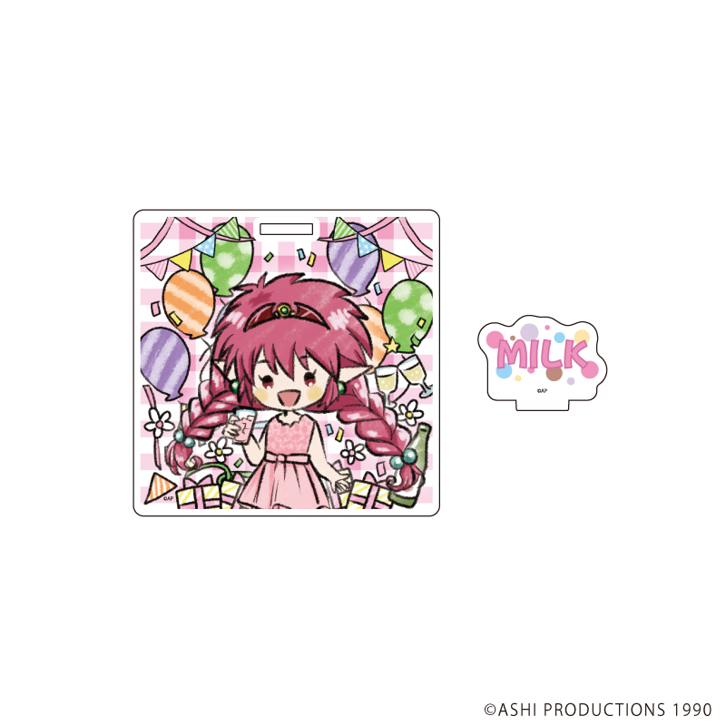 アクリルコースタースタンド「NG騎士ラムネ＆40」03/ミルク(グラフアートイラスト)