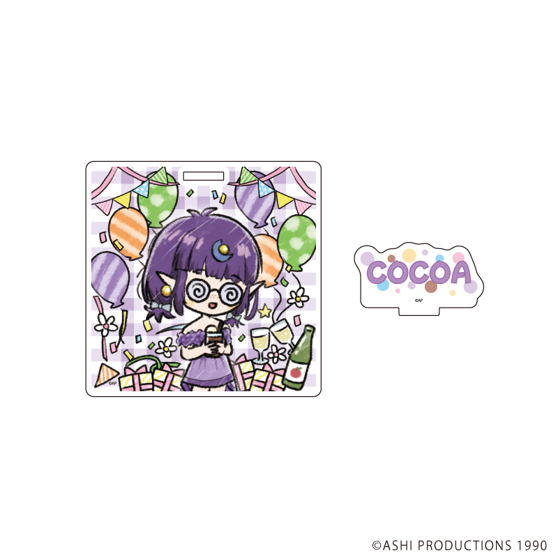 アクリルコースタースタンド「NG騎士ラムネ＆40」04/ココア(グラフアートイラスト)