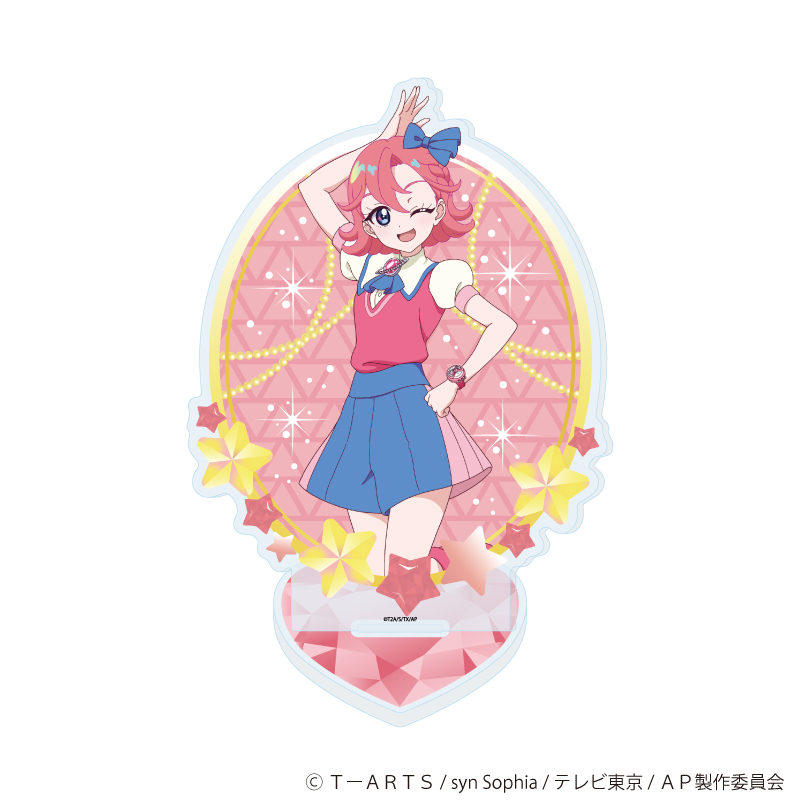 アクリルスタンド「ひみつのアイプリ」16/七浦おとめ(公式イラスト)