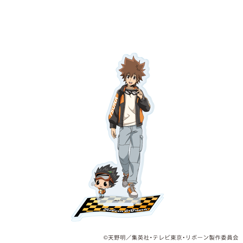 アクリルスタンド「家庭教師ヒットマンREBORN!」94/リボーン&沢田綱吉(描き下ろしイラスト)