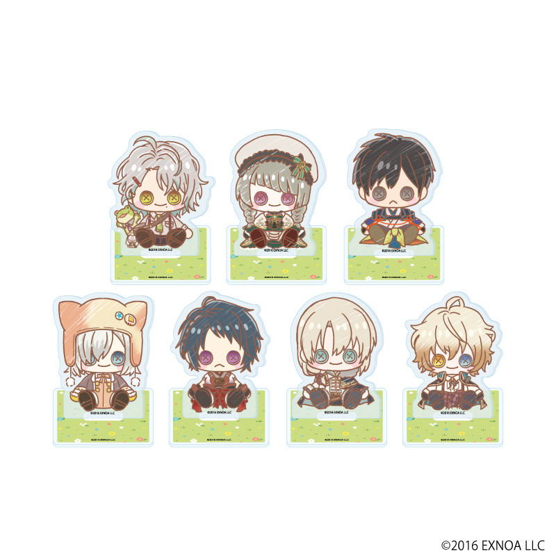 アクリルぷちスタンド「文豪とアルケミスト」23/ぬいぐるみver. ブラインド(全7種)(グラフアートイラスト)