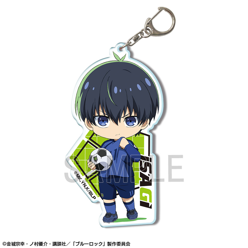 「ブルーロック」 ビッグアクリルキーホルダー Ver.2 デザイン01(潔 世一)