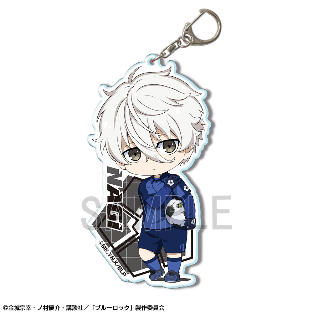 「ブルーロック」 ビッグアクリルキーホルダー Ver.2 デザイン04(凪 誠士郎)