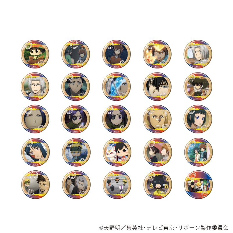 缶バッジコレクション「家庭教師ヒットマンREBORN!」10/ブラインド(全25種)(場面写イラスト)