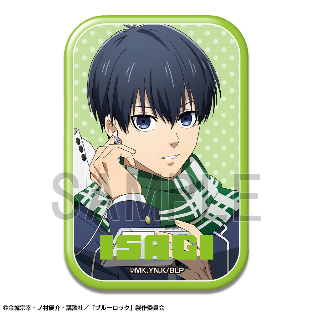 「ブルーロック」 長方形缶バッジ デザイン03(潔 世一/A)