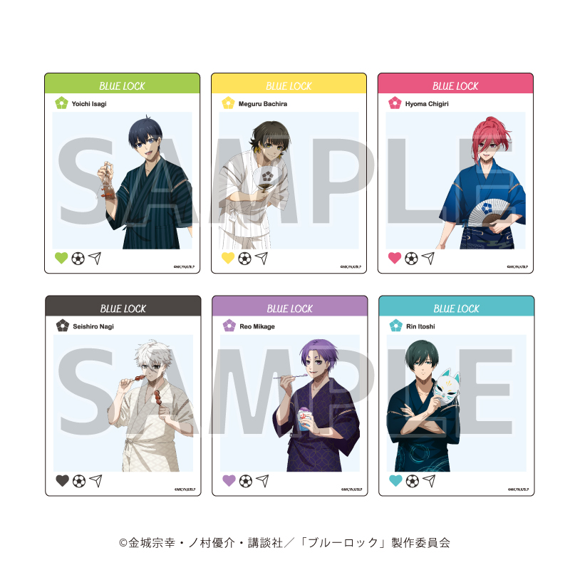 アクリルカード「TVアニメ『ブルーロック』」05/甚平ver. ブラインド(全6種)(描き下ろしイラスト)