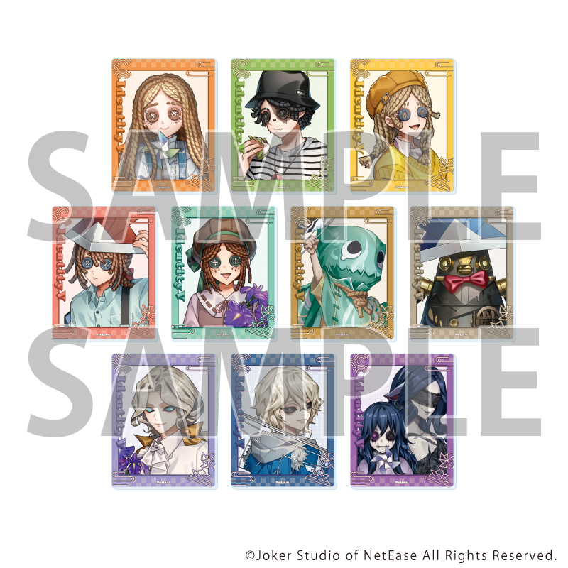 アクリルカード「Identity V第五人格」01/こどもの日ver. ブラインド(全10種)(描き起こしイラスト)