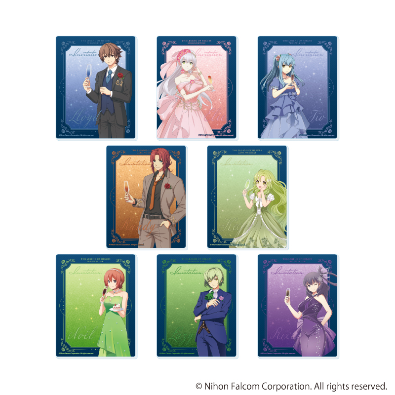 アクリルカード「英雄伝説 零の軌跡」01/ブラインド(全8種)(描き起こしイラスト)