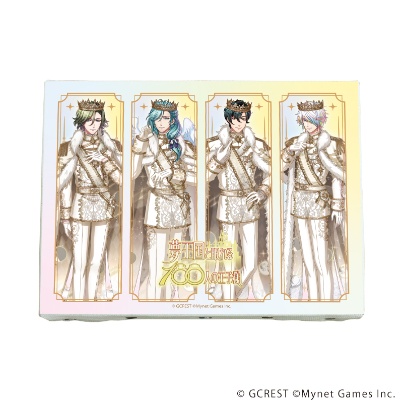 キャンバスボード「夢王国と眠れる100人の王子様」07/集合デザインB(公式イラスト)