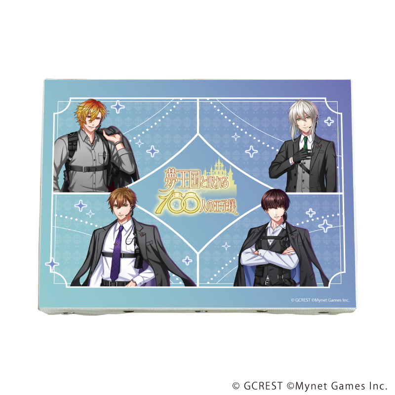 キャンバスボード「夢王国と眠れる100人の王子様」08/集合デザインC(公式イラスト)