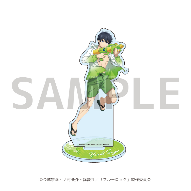 ホログラムアクリルスタンド「TVアニメ『ブルーロック』」01/水着ver. 潔 世一(描き下ろしイラスト)
