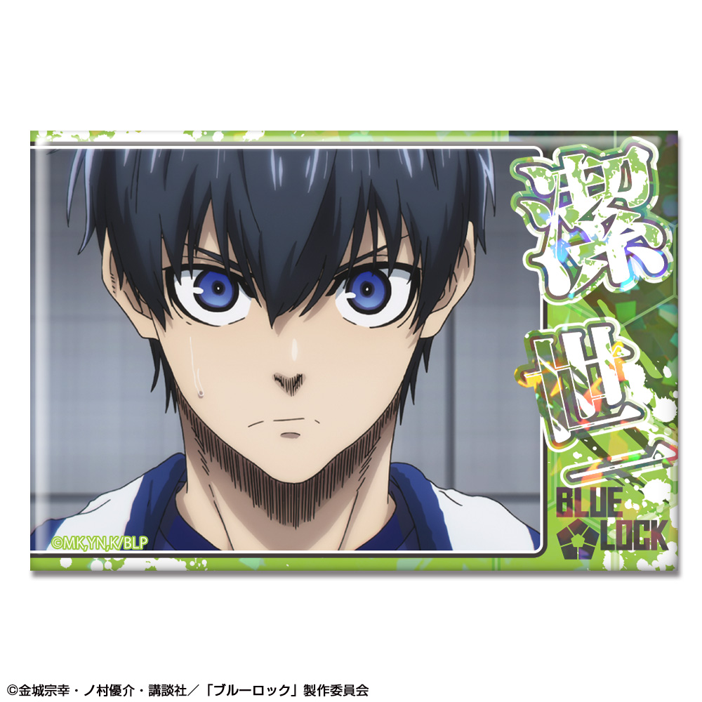 「ブルーロック」 ホログラム缶バッジ デザイン01(潔世一/A)