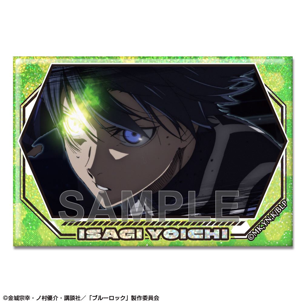 「ブルーロック」 ホログラム缶バッジ Ver.2 デザイン02(潔 世一/B)