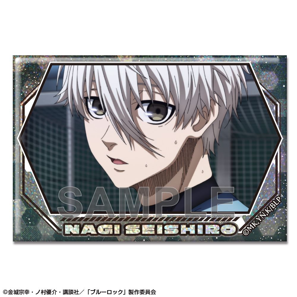 「ブルーロック」 ホログラム缶バッジ Ver.2 デザイン07(凪 誠士郎/A)