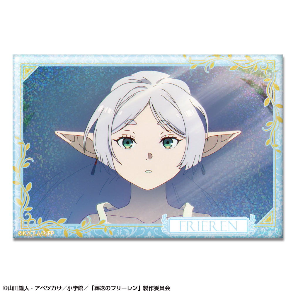 「葬送のフリーレン」 ホログラム缶バッジ デザイン01(フリーレン/A)