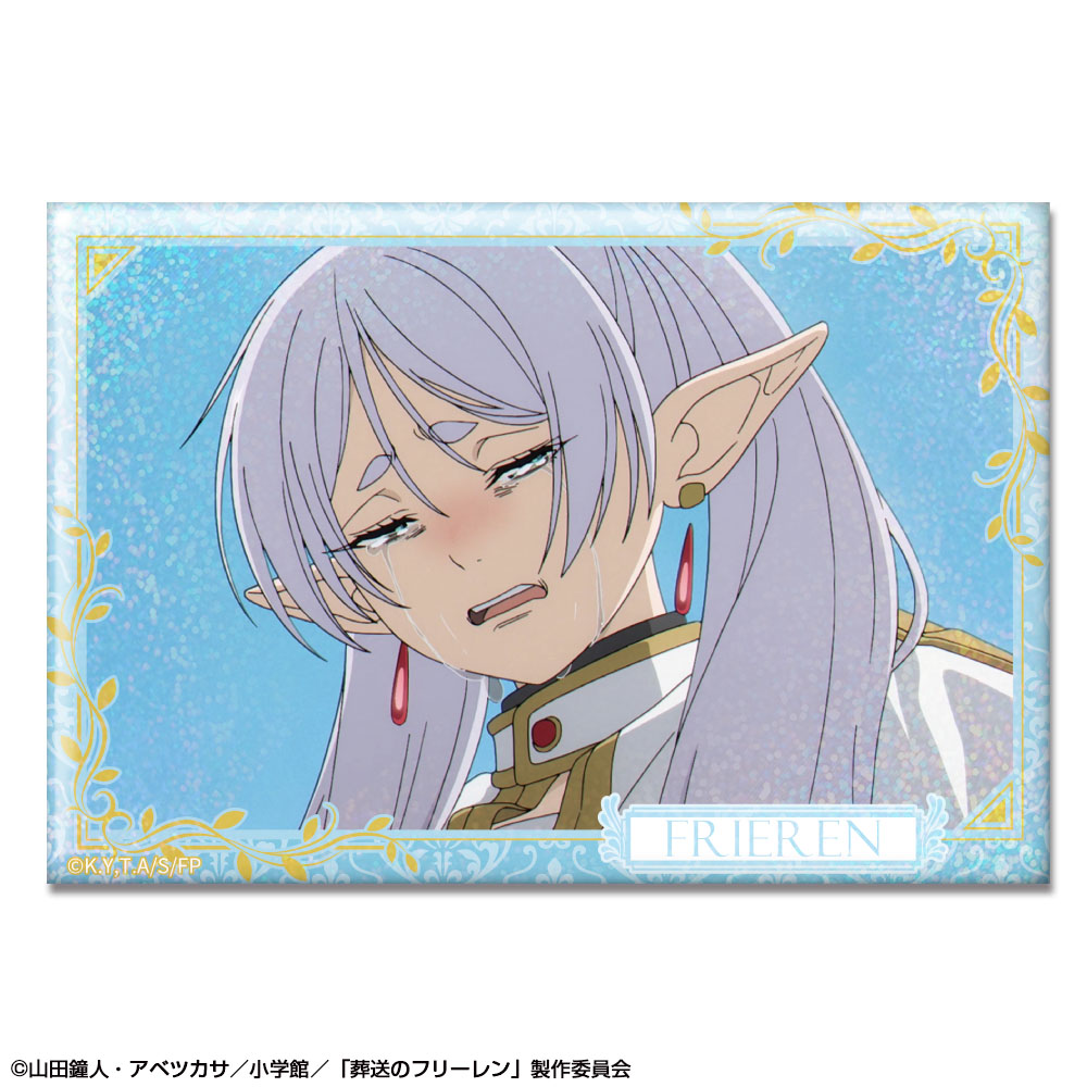 「葬送のフリーレン」 ホログラム缶バッジ デザイン02(フリーレン/B)