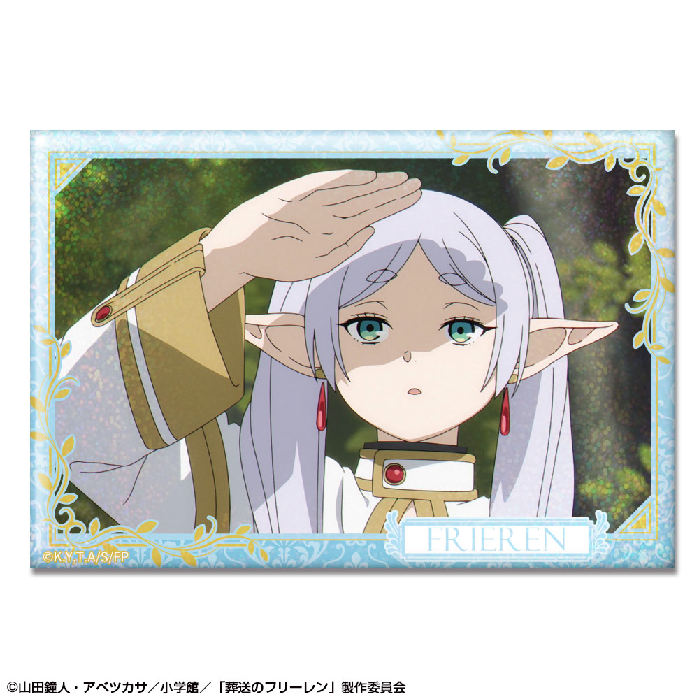 「葬送のフリーレン」 ホログラム缶バッジ デザイン03(フリーレン/C)