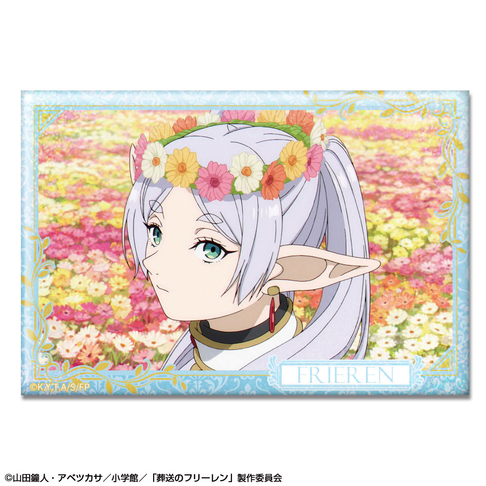 「葬送のフリーレン」 ホログラム缶バッジ デザイン05(フリーレン/E)