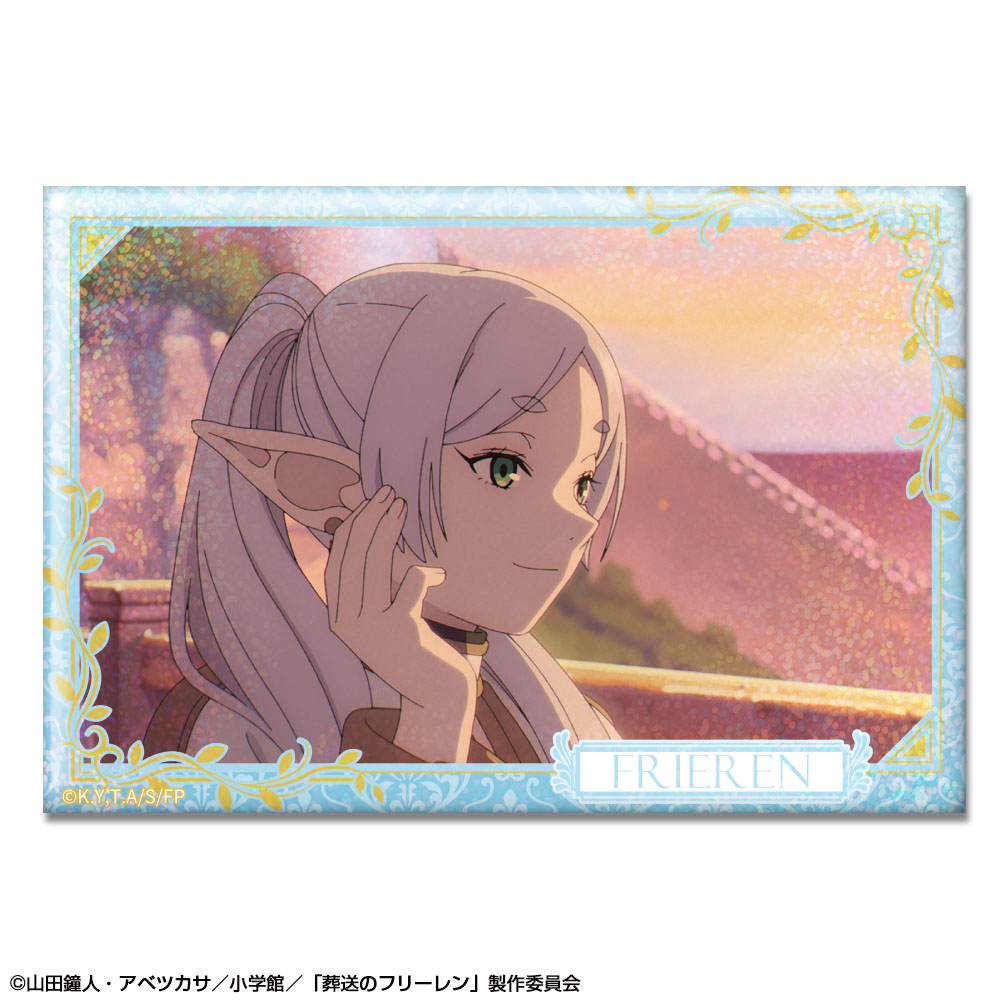 「葬送のフリーレン」 ホログラム缶バッジ デザイン07(フリーレン/G)