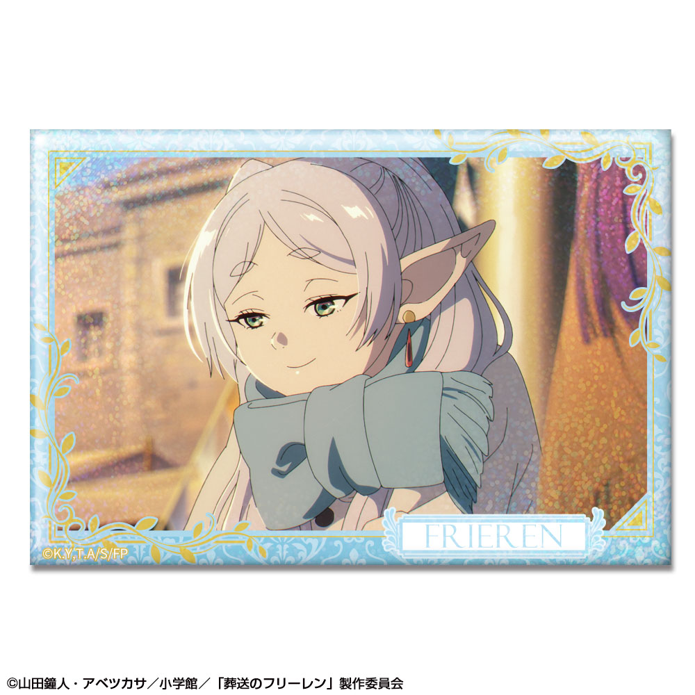 「葬送のフリーレン」 ホログラム缶バッジ デザイン08(フリーレン/H)