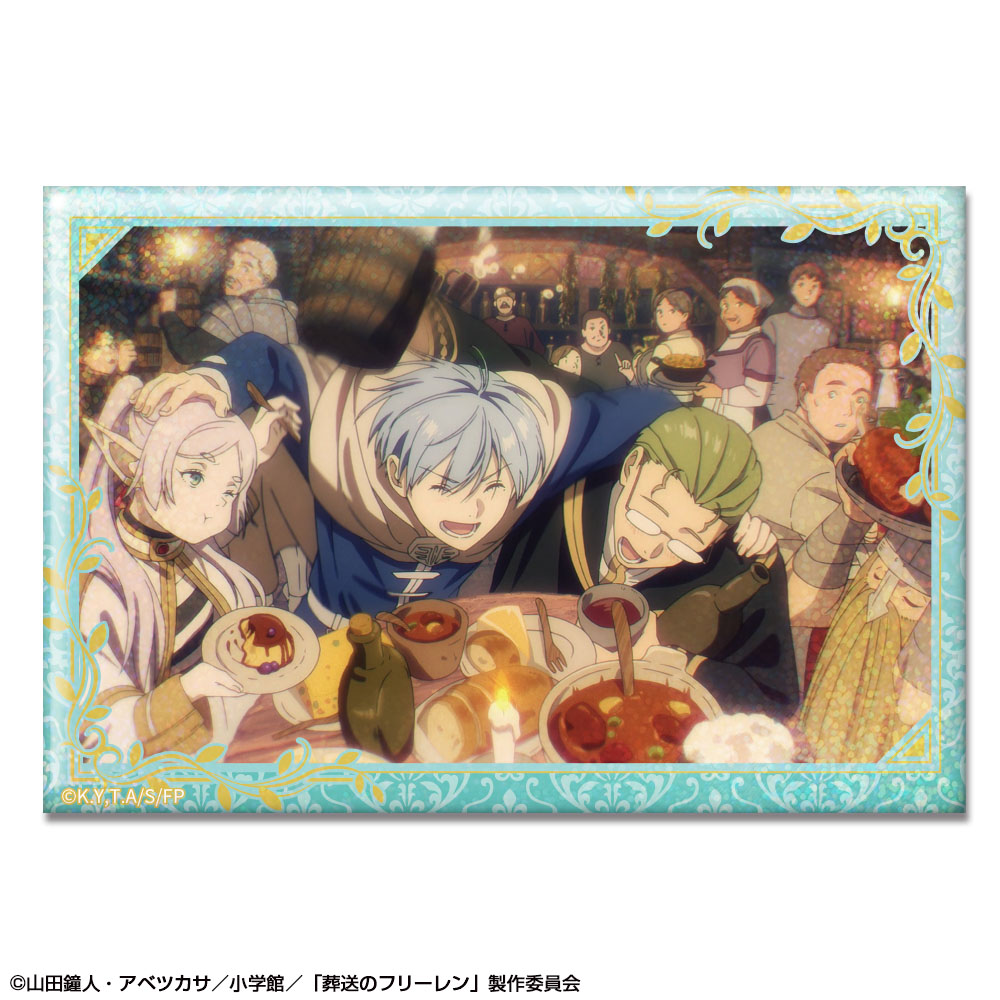 「葬送のフリーレン」 ホログラム缶バッジ デザイン28(集合/B)