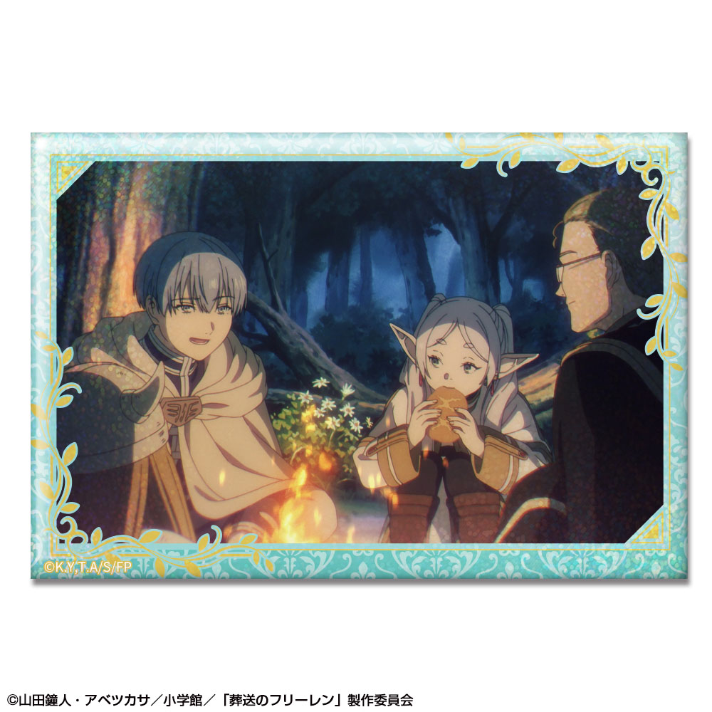 「葬送のフリーレン」 ホログラム缶バッジ デザイン29(集合/C)