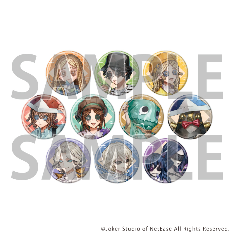 ホログラム缶バッジ(57mm)「Identity V第五人格」01/こどもの日ver. ブラインド(全10種)(描き起こしイラスト)