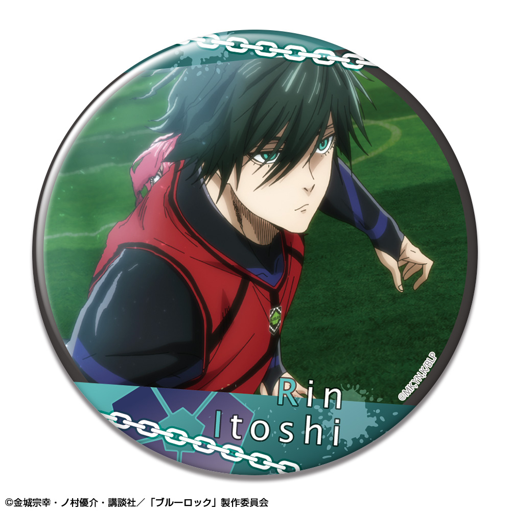 「ブルーロック」 缶バッジ デザイン44(糸師凛/E)