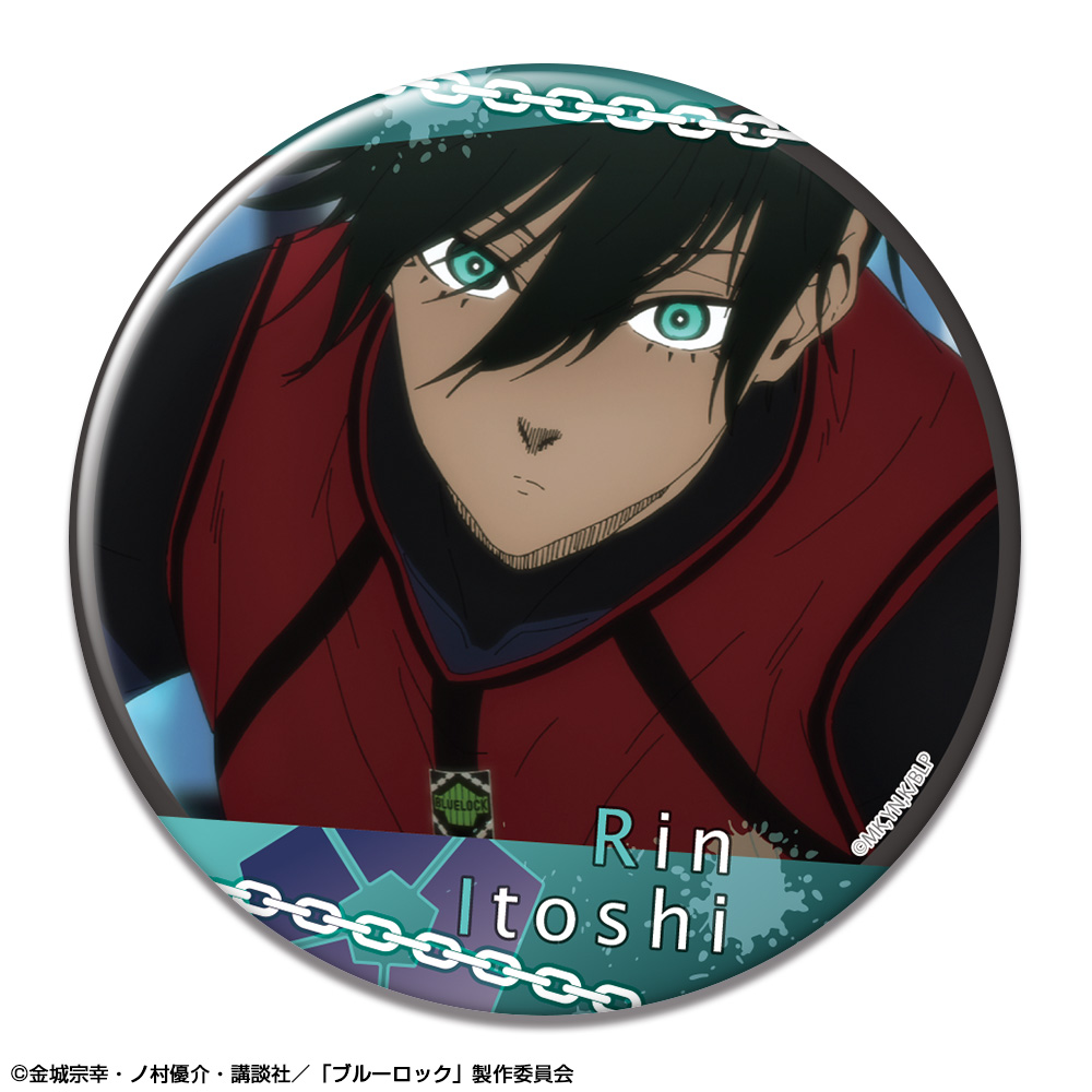 「ブルーロック」 缶バッジ デザイン45(糸師凛/F)