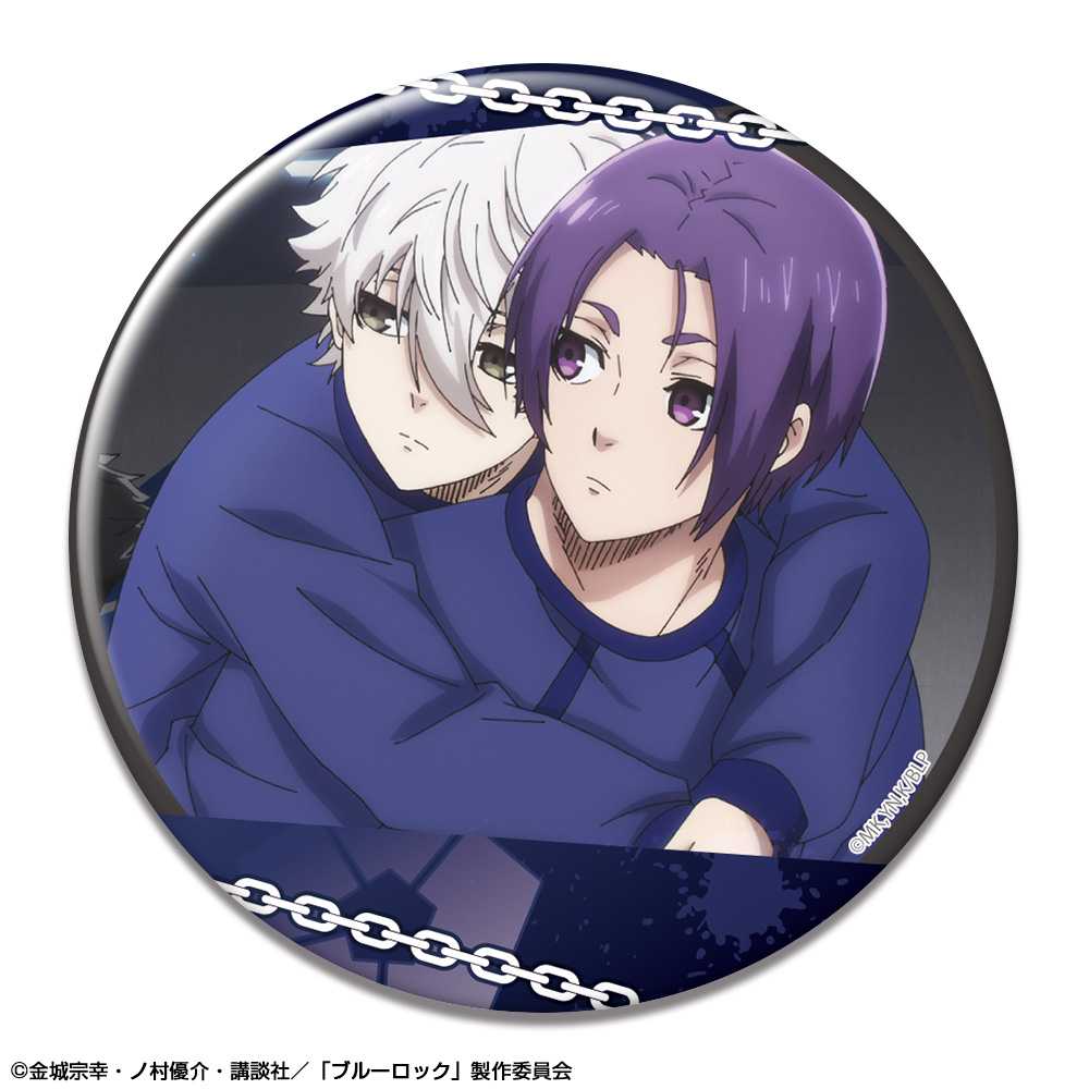 「ブルーロック」 缶バッジ デザイン51(凪誠士郎&御影玲王)