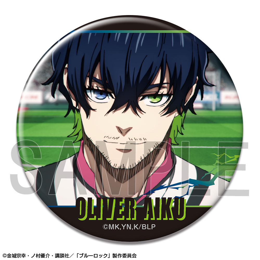 「ブルーロック」 缶バッジ Ver.3 デザイン14(オリヴァ?愛空/A)