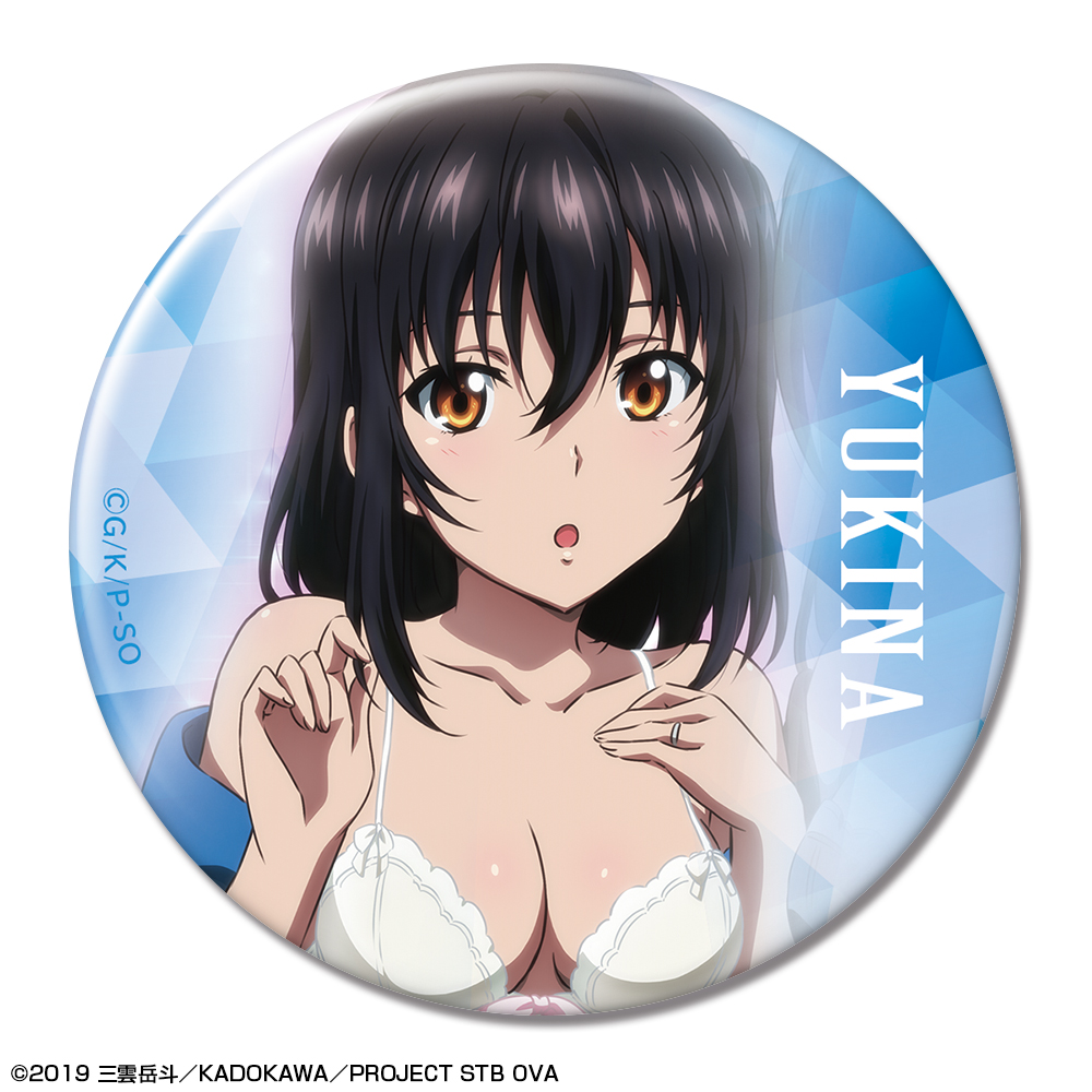 ストライク?ザ?ブラッドFINAL 缶バッジ デザイン04(姫柊雪菜/D)