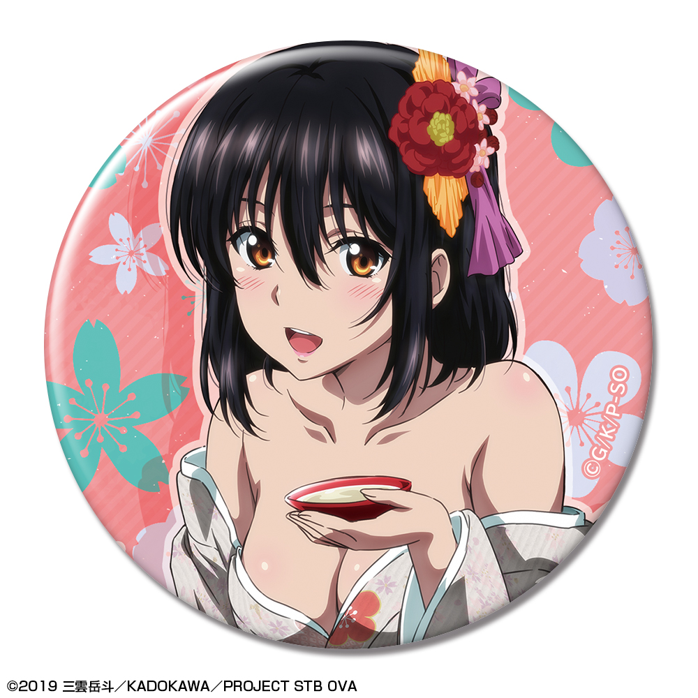 ストライク?ザ?ブラッドFINAL 缶バッジ デザイン06(姫柊雪菜/F)