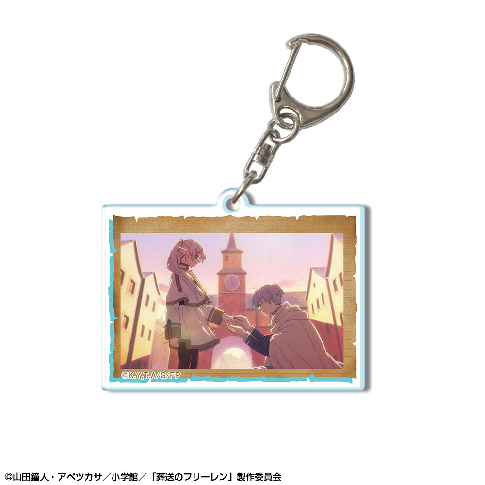 「葬送のフリーレン」 アクリルキーホルダー デザイン19(フリーレン&ヒンメル)