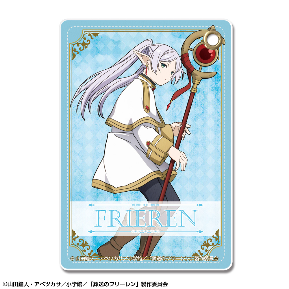 「葬送のフリーレン」 レザーパスケース デザイン02(フリーレン/B)
