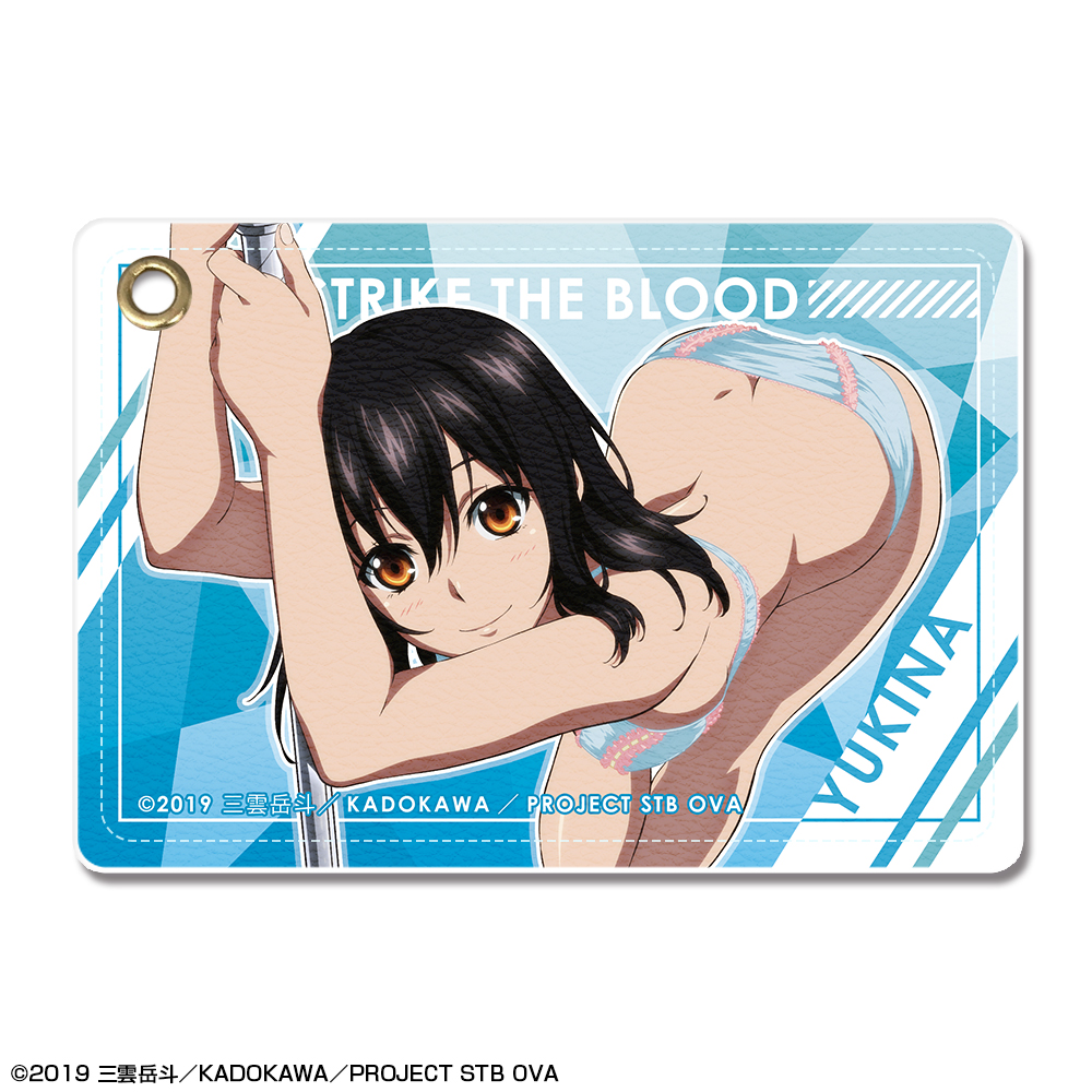 ストライク?ザ?ブラッドFINAL レザーパスケース デザイン04(姫柊雪菜/D)