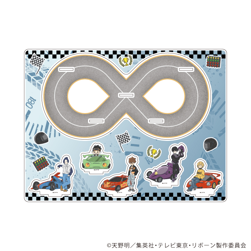 アクリルジオラマ「家庭教師ヒットマンREBORN!」01/集合デザイン(グラフアートイラスト)