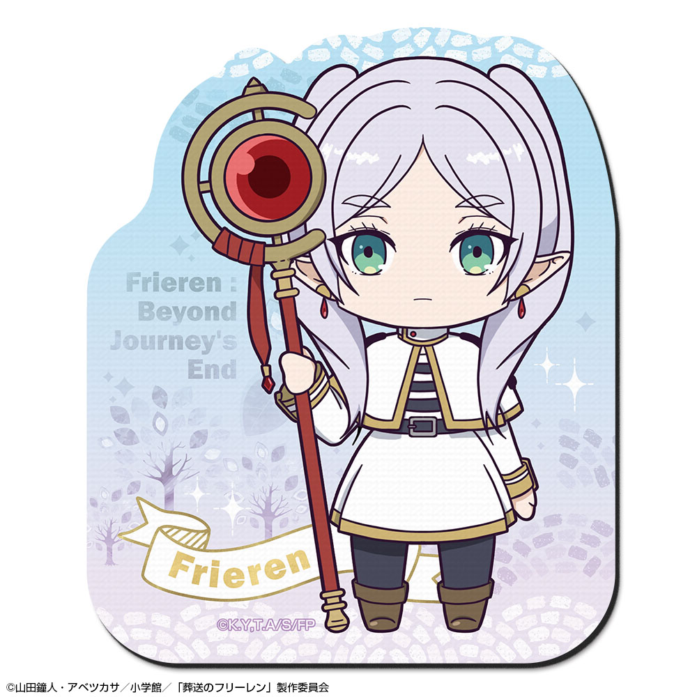 「葬送のフリーレン」 ラバーマウスパッド デザイン06(フリーレン/F)